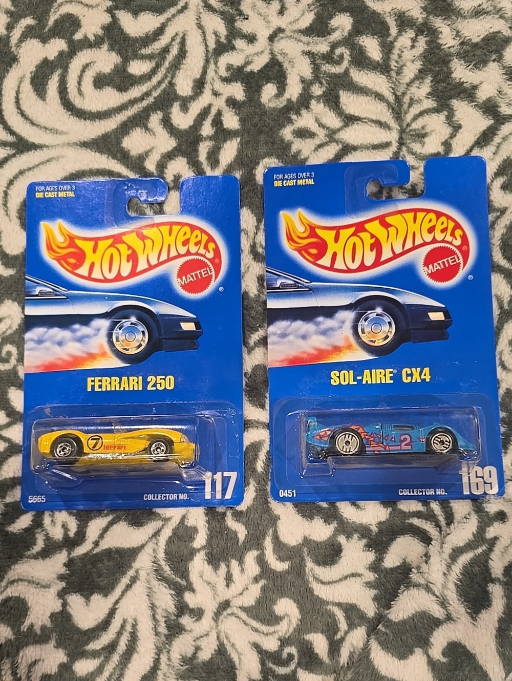 Hot Wheels 1991 Sol Aire Cx4 Ferrari 250